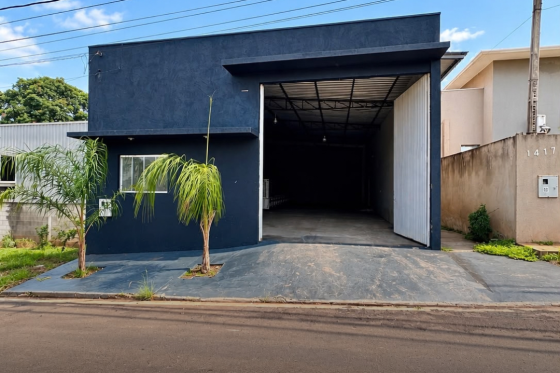 Salão Comercial para alugar - 196.00m² - Jardim Aeroporto IV, Umuarama-PR