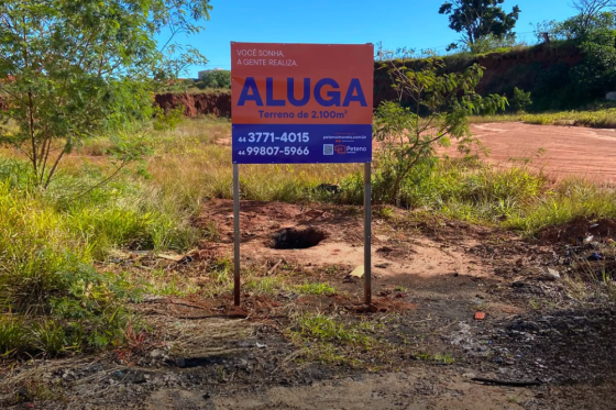 Terreno para alugar - 2100.00m² - Zona Urbana, Umuarama-PR